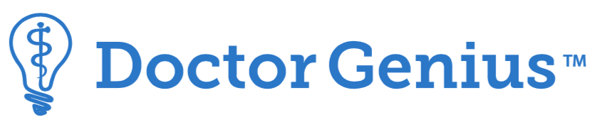 Doctor Genius dental practice web marketing screenshot