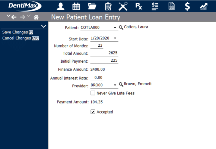 Track Ortho Payments Specifically