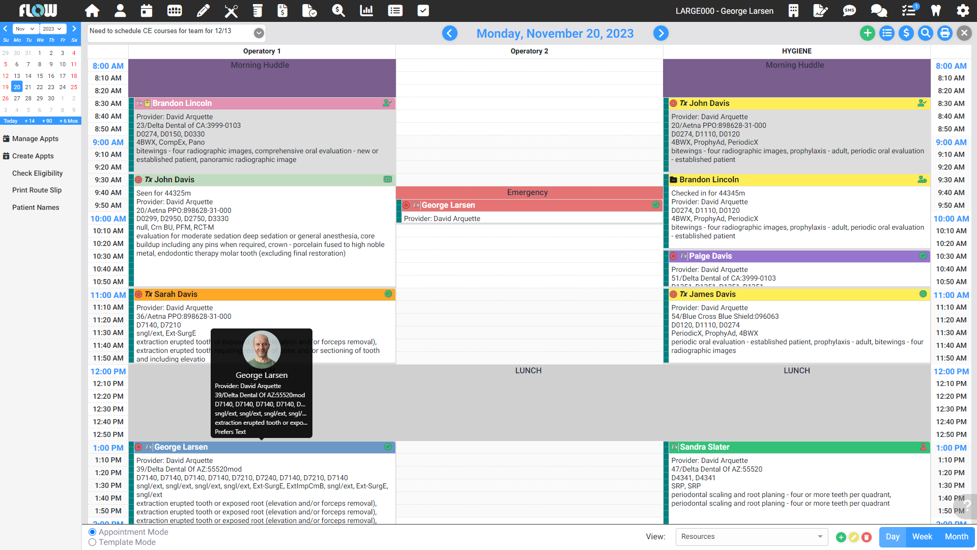 flow appointment scheduler